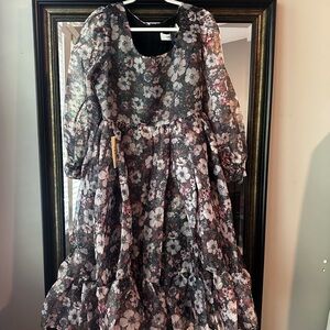 NWT JessaKae Persephone Dress - L 💜🖤